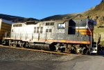 BUGX GP9R 1801 on BNSF train H-VAWFRS